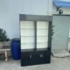 Thanh lý tủ trưng bày 1m2 x 2m full đen