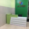 Quầy lễ tân chữ L 2m x 1m giá rẻ