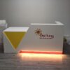 Quầy lễ tân văn phòng 2m đóng mới giá rẻ