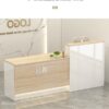 Quầy lễ tân 1m4 phối màu đẹp