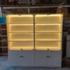 Tủ trưng bày mỹ phẩm 1m8 x 1m8 giá rẻ